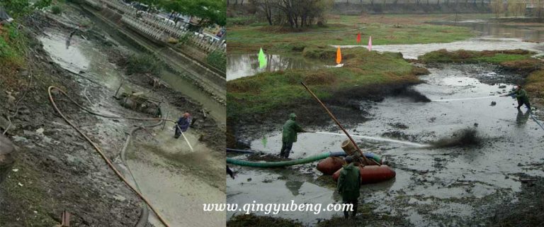 PNSL立式泥漿泵浙江溫州河道清淤現(xiàn)場